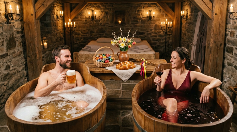 Velikonoční víkend v soukromém SPA Lázně Pramen